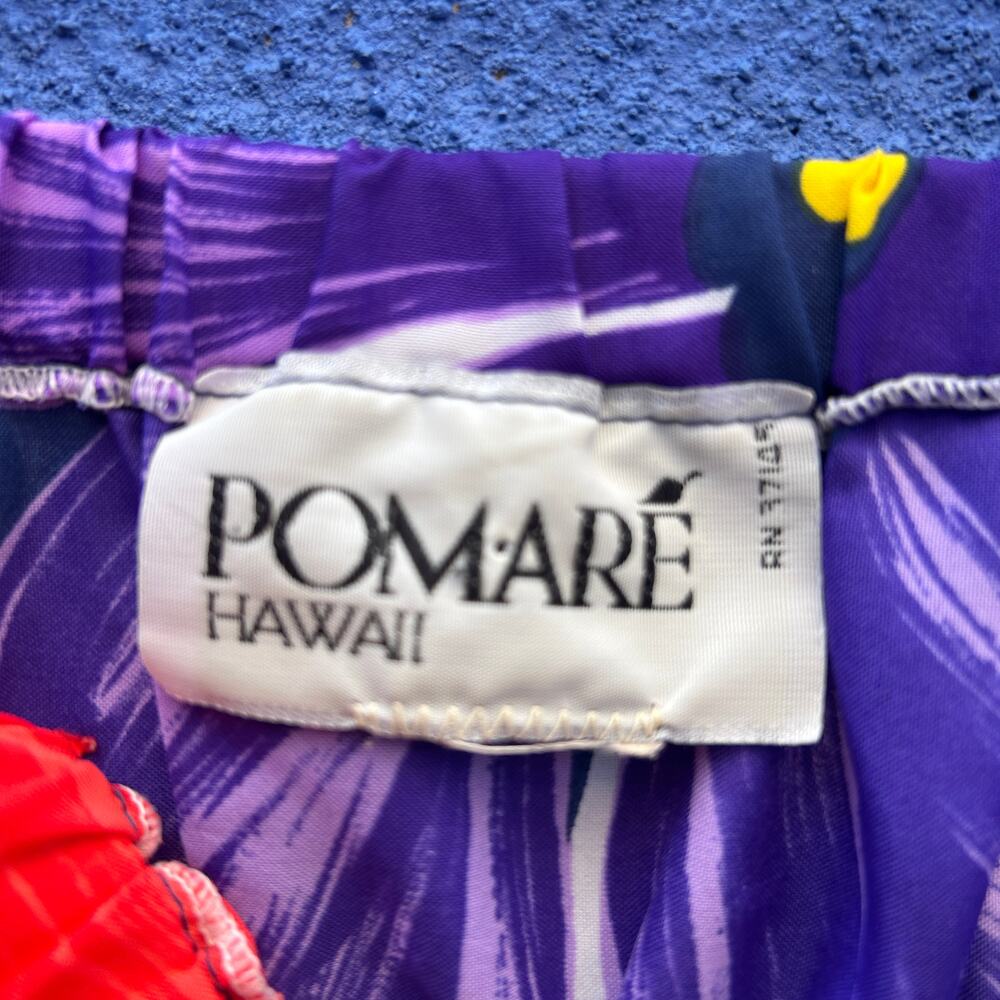 vintage pomare hawaii floral maxi dress - Picture 5 of 6